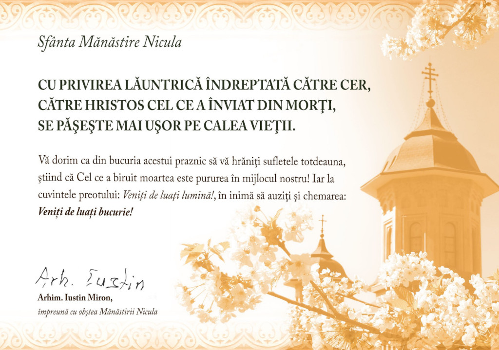 Felicirare Sf. Paști