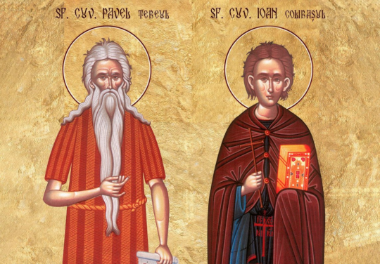 Sf. Cuv. Pavel Tebeul și Ioan Colibașul