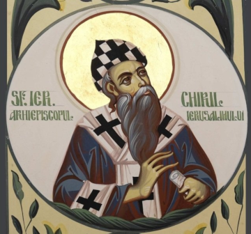 Sf. Ier. Chiril, arhiepiscopul Ierusalimului