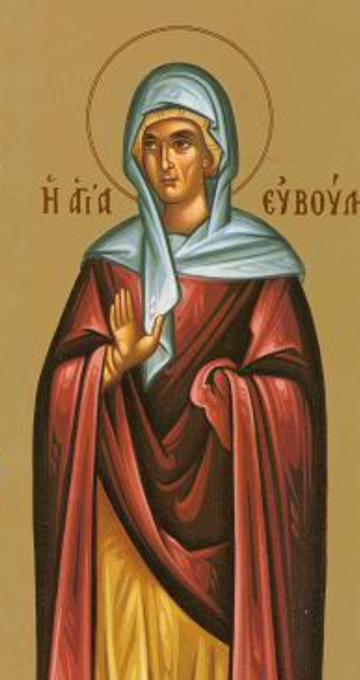 Sf. Euvula, mama Sf. Pantelimon