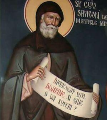 Sf. Cuv. Simeon cel din Muntele Minunat