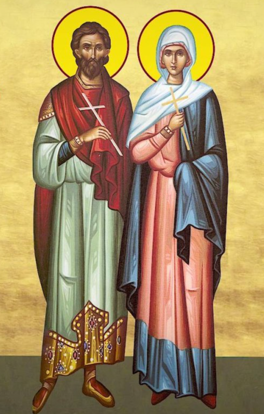 Sf. Mc. Alexandru și Antonina